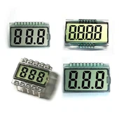 Endurskinsandi LCD skjár